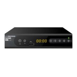 sintonizzatore digitale esperanza ev106p dvb-t2 h.265/hevc nero