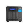 nas qnap tvs-h474 4-bay nero [tvs-h474-pt-8g]