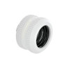 raccordo tubo rigido barrow 14mm connessione g1/4 pollici bianco