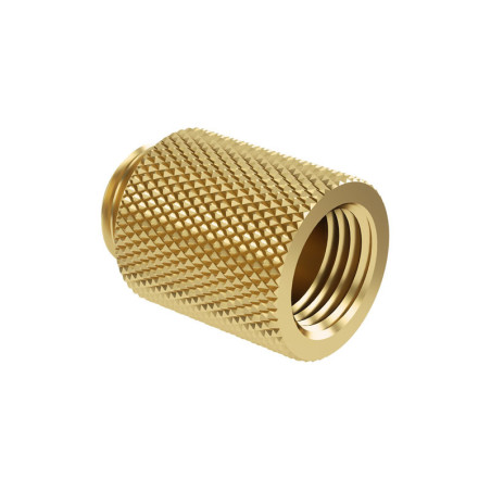 connettore watercooling barrow g1/4" dritta mf 20 oro [tnyz-g20