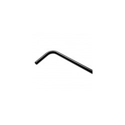 tubo rigido in rame barrow 14/12mm 90 gradi 630mm nero/cromo [tdwb-14]