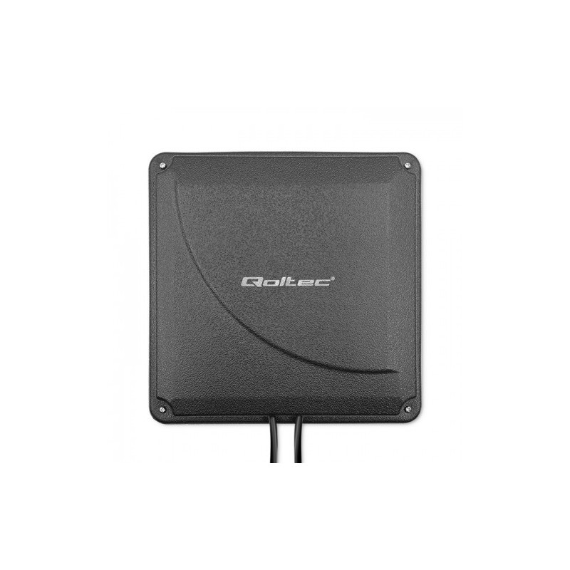 antenna qoltec 57041 omnidirezionale 4g lte dual mimo booster 35dbi