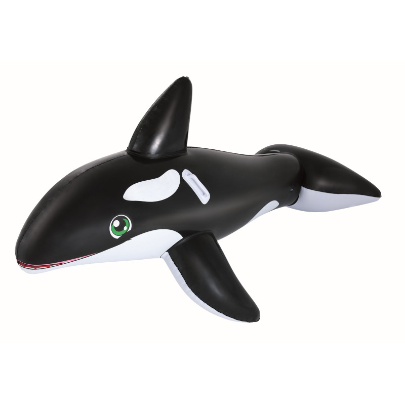 cavalcabile gonfiabile bestway orca nero/bianco [41009]