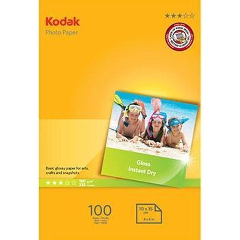 carta fotografica kodak lucida a6 180g 100 fogli [5740-097]