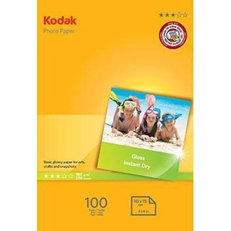 carta fotografica kodak lucida a6 180g 100 fogli [5740-097]