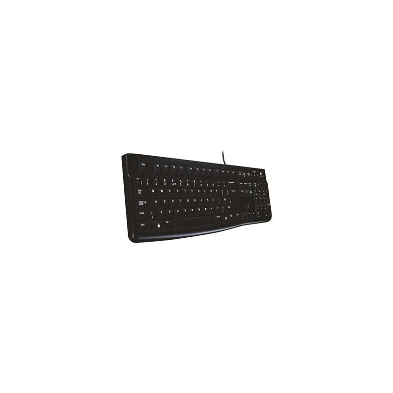 tastiera logitech k120 qwerty nero [k120]