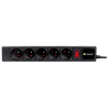 multipresa tracer powergear 5prese con cavo 5m 2300w nero [altraze00047138]