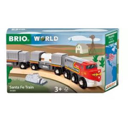 trenino world santa fe zug (trains of the world) [63608900]