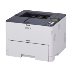 stampante led oki b513dn a colori a4 grigio/bianco [09006232]