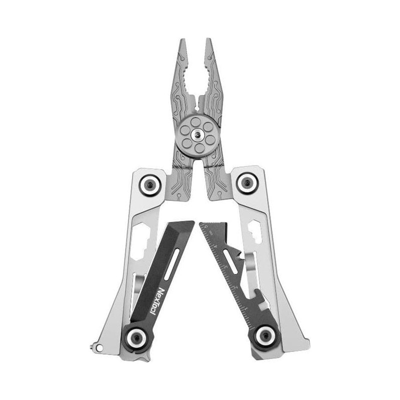 multiutensile nextool silver blade edc ne20182 14in1 argento [ne20182]