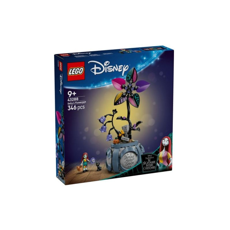set di costruzioni lego disney vaso di fiori di sally multicolore