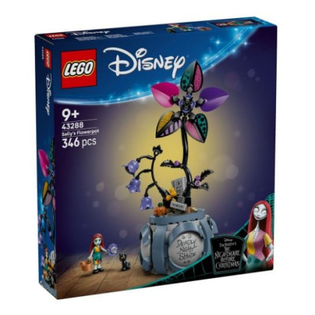 set di costruzioni lego disney vaso di fiori di sally multicolore