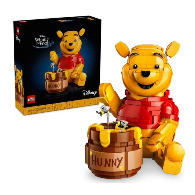 set di costruzioni lego winnie the pooh compleanno personaggio articolato