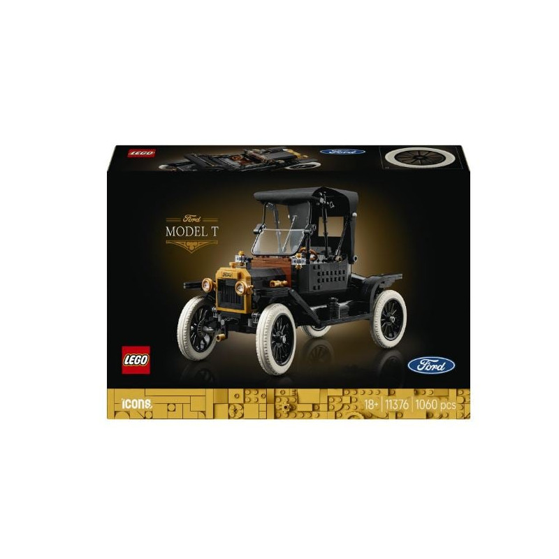 set di costruzione lego ford model t auto da esposizione per adulti