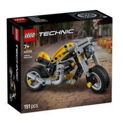 set di costruzione lego motocicletta sterzo funzionante motore a