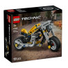 set di costruzione lego motocicletta sterzo funzionante motore a