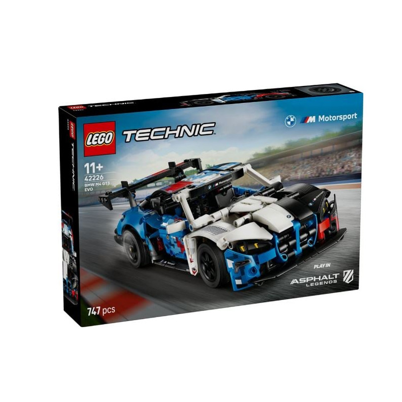 gioco da costruzione lego m4 gt3 evo modellino technic da corsa portiere