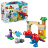 gioco da costruzione lego 10463 duplo marvel dinosauro spidey-rex
