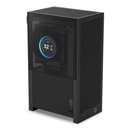 case nzxt h2 flow mini-tower mini-itx nero [ci-h21fb-01]