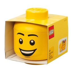 scatola portaoggetti lego happy boy di room copenhagen piccola 2l