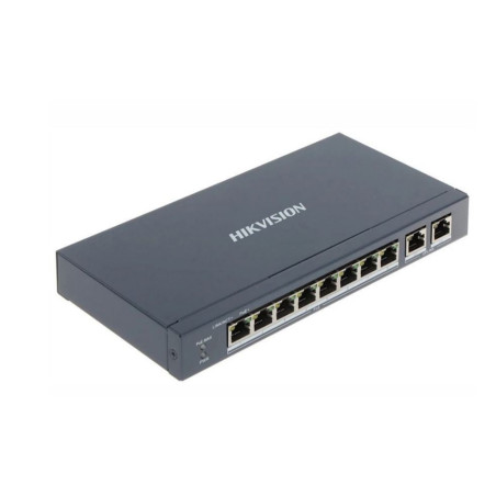 switch hikvision ds-3e0310p-e/m non gestita 10 porte gigabit