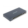 switch hikvision ds-3e0310p-e/m non gestita 10 porte gigabit