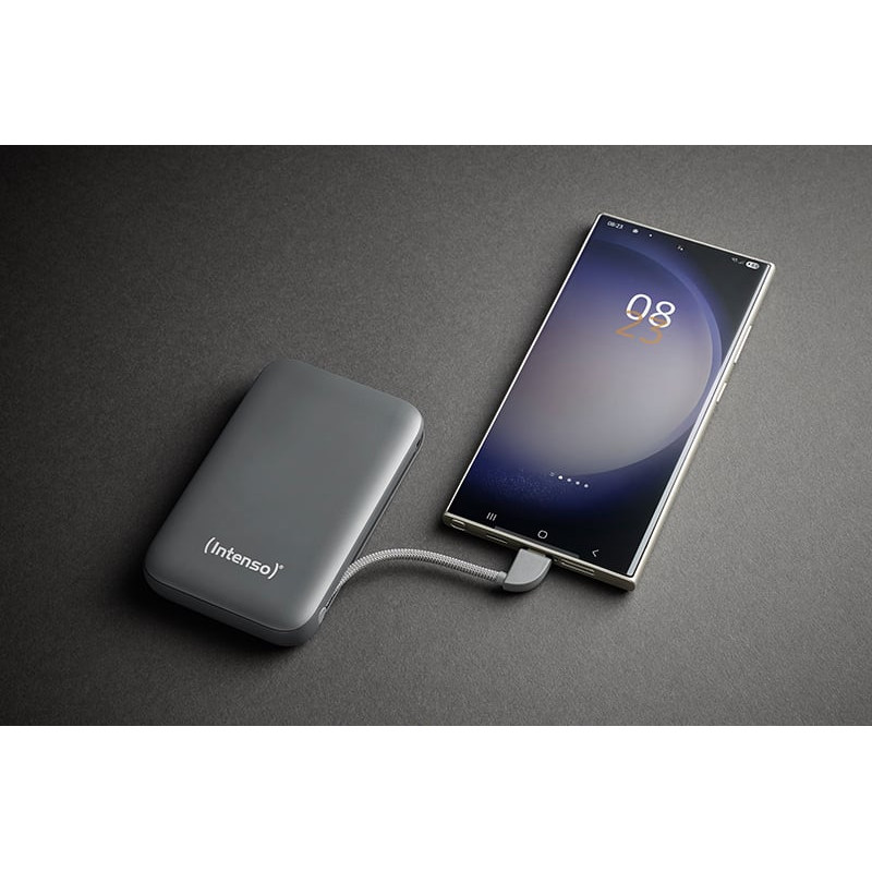 power bank intenso usb-c 10000mah 20w grigio [7333034]