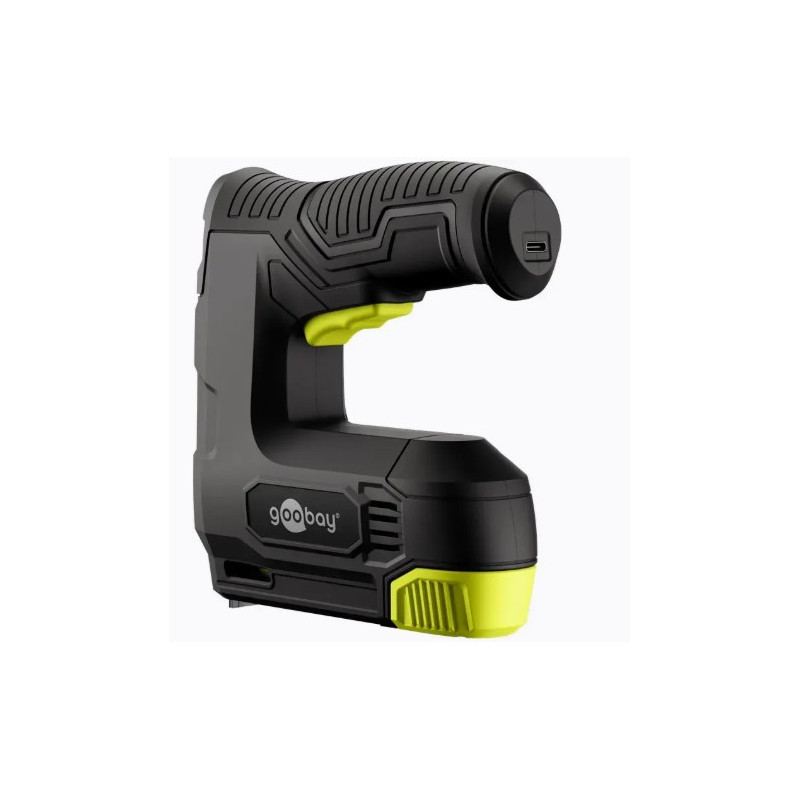 graffettatrice sparachiodi elettrica goobay a batteria 1500mah 2in1