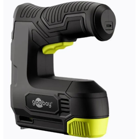 graffettatrice sparachiodi elettrica goobay a batteria 1500mah 2in1