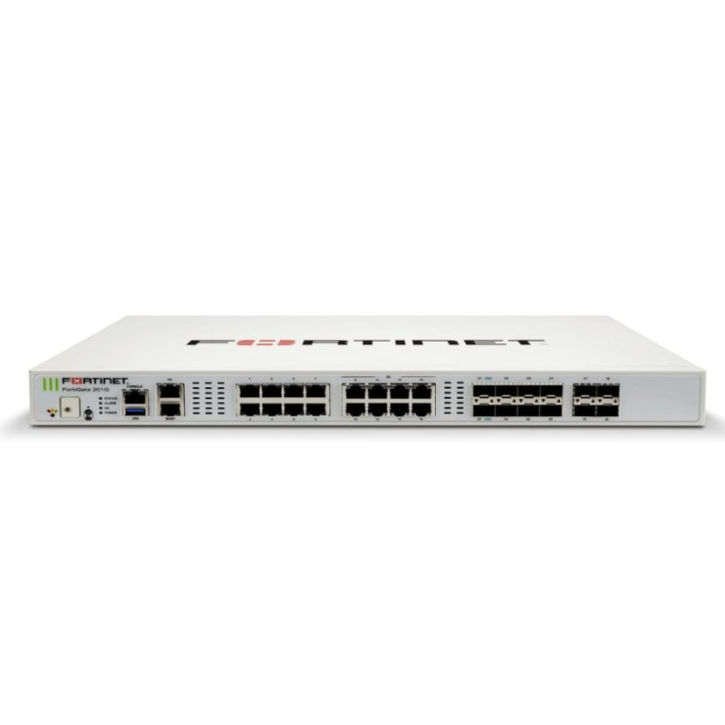 firewall fortinet hardware fortigate-200g 10porte rj-45 bianco