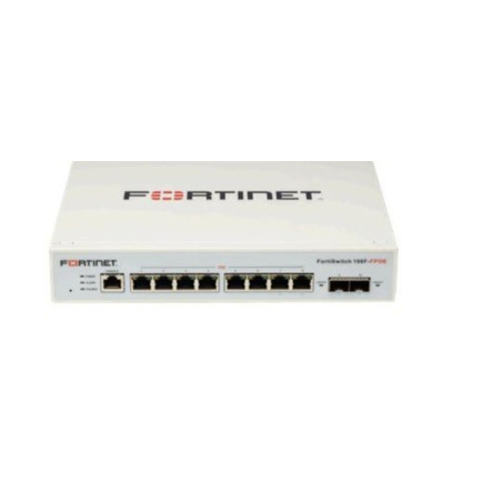 switch fortinet gestito l2+ 8porte gigabit ethernet 10 100 1000 bianco