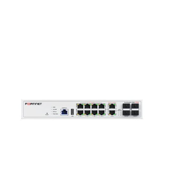 switch fortinet gestito l2 8porte gigabit ethernet 10 100 1000 bianco