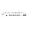 switch fortinet gestito l2 24porte gigabit ethernet 10 100 1000 bianco