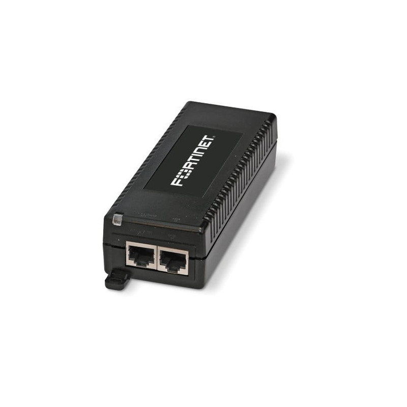 iniettore di alimentazione fortinet poe gigabit 0.8a 55v dc 30w nero
