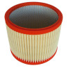 filtri aspirapolvere lavor a cilindro 123x86x104mm giallo-rosso