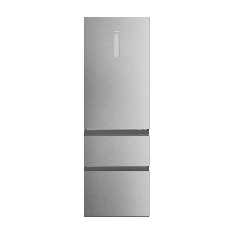 frigorifero haier htw 3618dnmg combinato 3 porte 360l argento [34005925]
