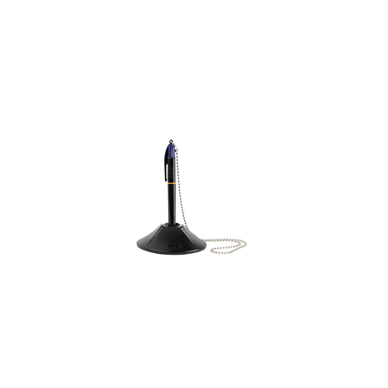 bic?4 colors pen desk 1,0 4 refills blu [918515]