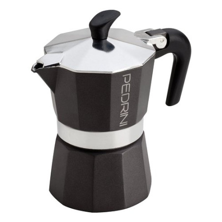 caffettiera pedrini aroma 6tz nera [9114]
