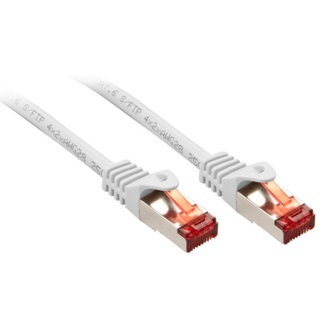 cavo di rete lindy basic cat.6 s/ftp bianco 1,5m [47383]