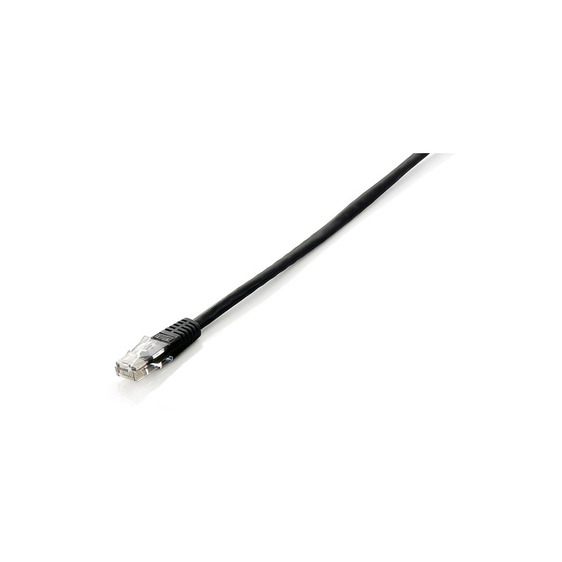 cavo di rete equip eco cat.6 u/utp 1,00m nero [625450]