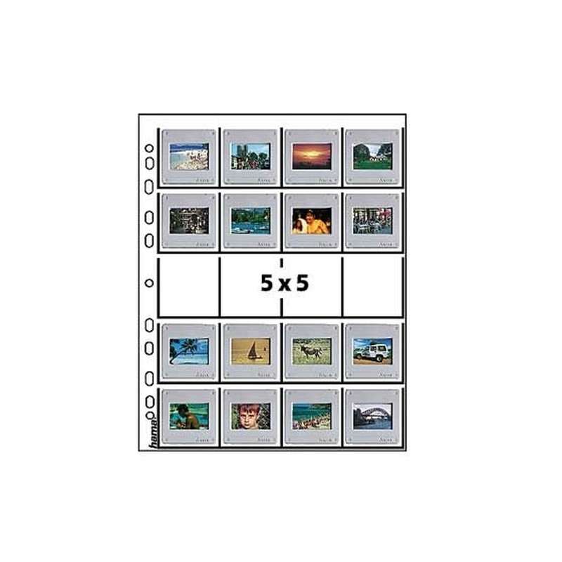 fogli archivio diapositive hama slide sleeves 25 fogli [2004]