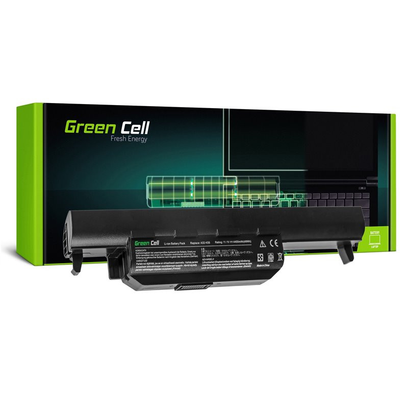 batteria notebook green cell as37 per asus a32-k55 a45 a55 k45
