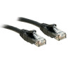 cavo di rete lindy u/utp cat.6, 0,5m nero [48076]