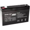 batteria gruppo di continuita' green cell agm 6v 7ah