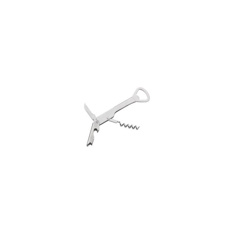 levatappi tascabile pedrini con temperino e levacapsule 14cm