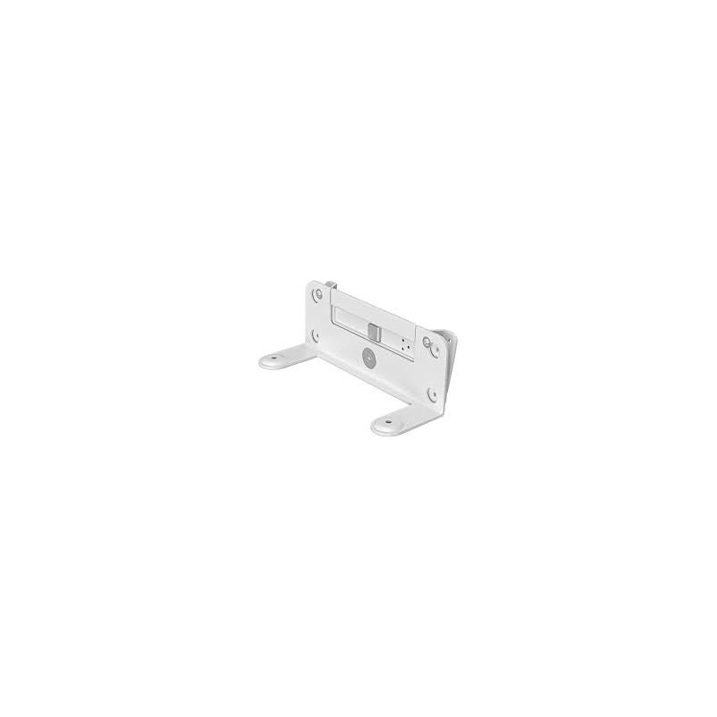 supporto a parete logitech per video bar bianco [952-000044]