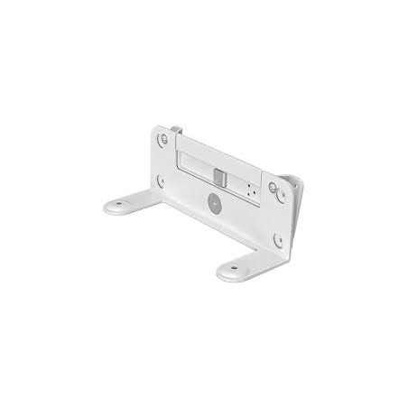 supporto a parete logitech per video bar bianco [952-000044]