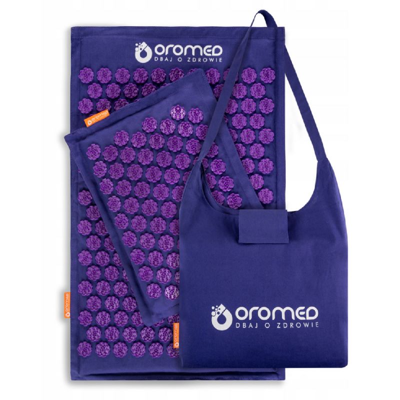 tappetino per agopressione oromed oro-health viola [oro-health
