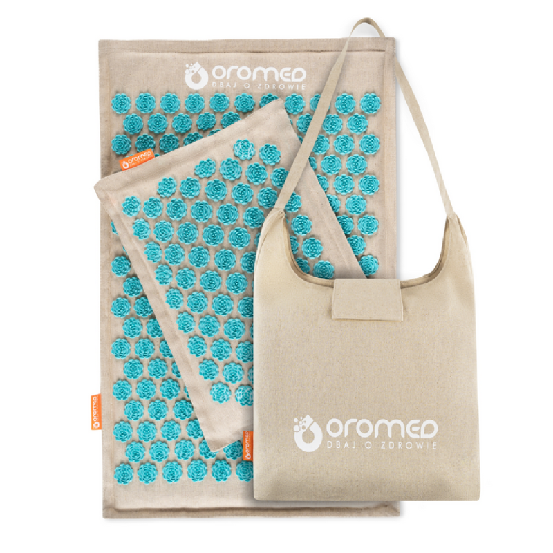 tappetino per agopressione oromed oro-health grigio [oro-health