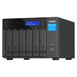nas qnap tvs-h674 6-bay nero [tvs-h674-i3-16g]